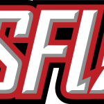 Saint Francis Red Flash Logo Vector