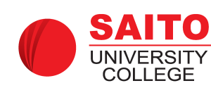 Saito University College Logo Vector