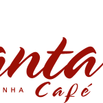 Santa Cafe Logo Vector