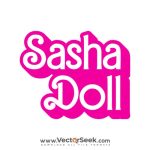 Sasha Barbie Doll Logo Vector