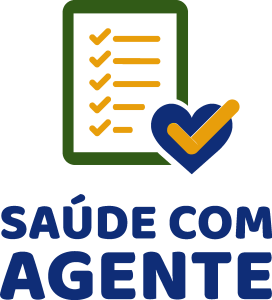 Saude Com Agente Logo Vector