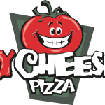 Say Cheese Pizza Logo Vector