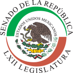 Senado Mexico Lxii Logo Vector