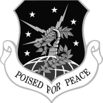 Shield Of 91St Space Wing Logo Vector