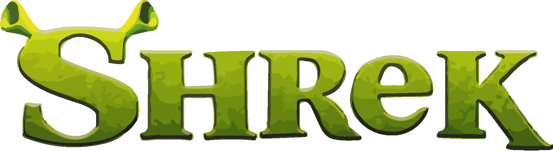 Shrek Title Png, Transparent Png - 985x518 PNG 