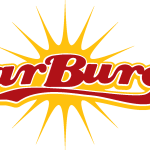 Star Burger Logo Vector