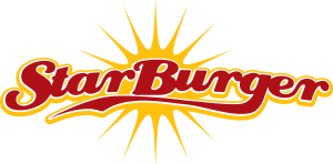 Star Burger Logo Vector