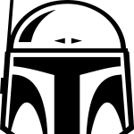 Star Wars   Boba Fett   Mandalorian Logo Vector