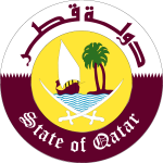 State Of Qatar. Logo Vector