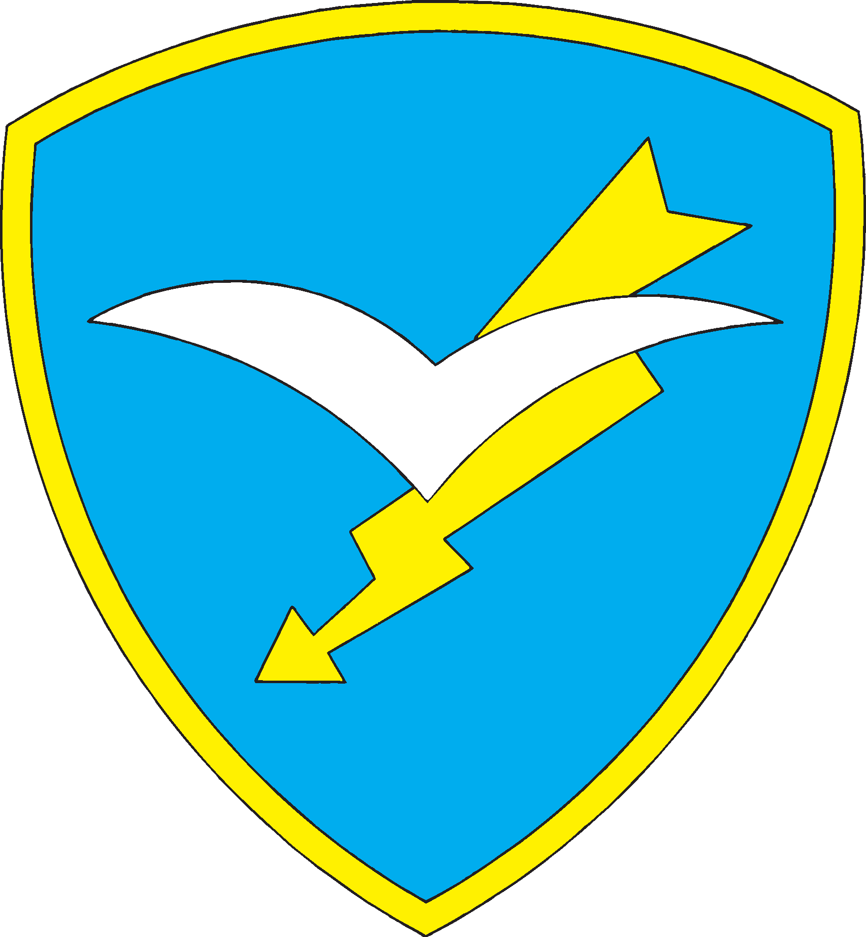 Stemma Folgore Logo Vector