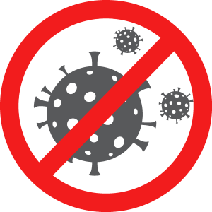 Stop Covid 19 Logo Vector