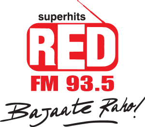 Superhit RED FM Logo Vector