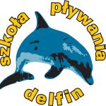 Szkola Plywania Delfin Logo Vector