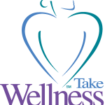 Take Wellness To Heart Logo Vector