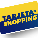 Tarjeta Shopping. Logo Vector