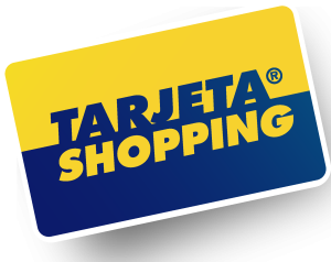Tarjeta Shopping. Logo Vector