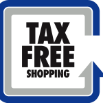 Tax Free Shopping Logo Vector