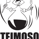 Teimoso Restaurante Logo Vector