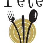 Tete Restaurant Logo Vector