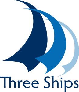 Three Ships e learning Solutions Logo