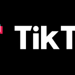 Tiktok Banner Black Logo Vector