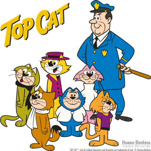 Top Cat Logo Vector