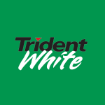 Trident White Logo Vector