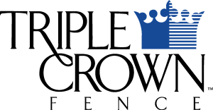 Triple Crown Fence Logo Vector