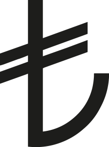 Turkish Lira Tl Logo Vector