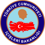 Turki̇Ye Cumhuri̇Yeti̇ İCi̇Şleri̇ Bakanliği Logo Vector