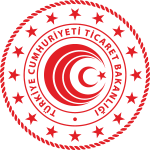 Turki̇Ye Cumhuri̇Yeti̇ Ti̇Caret Bakanliği Logo Vector