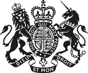 Uk Government Crown Crest Logo Vector