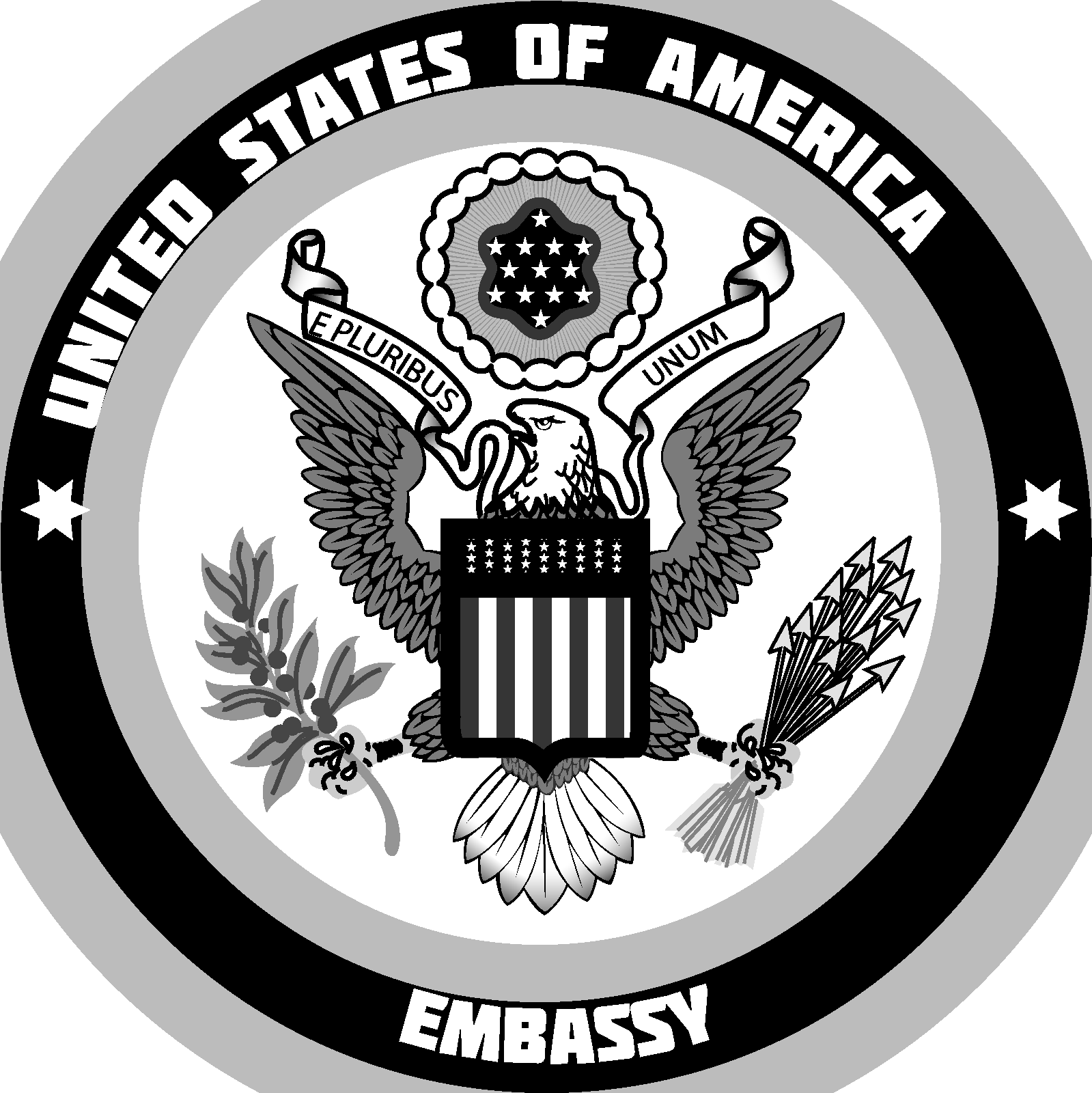 United States Of America Embassy Logo Vector - (.Ai .PNG .SVG .EPS Free ...