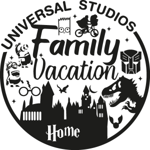 Universal Studios composición icónica Logo Vector