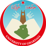 University of Ghardaia Logo Vector