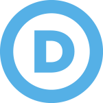 Us Democratic Part Logo Vector