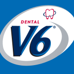 V6 Dental Logo Vector