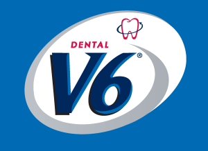 V6 Dental Logo Vector