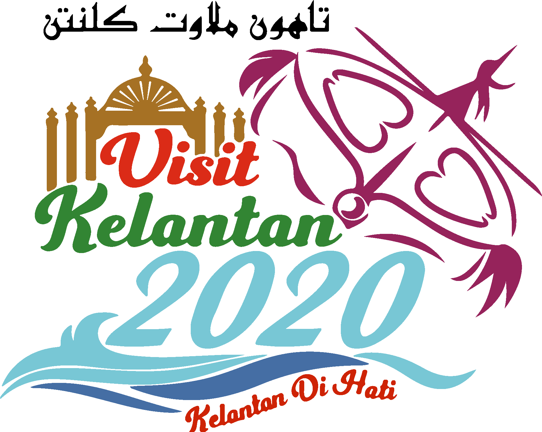 Visit Kelantan 2020 Logo Vector