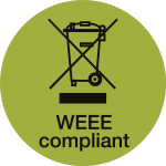 WEEE Compliant Logo Vector