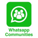 Whatsapp Communities Logo Vector