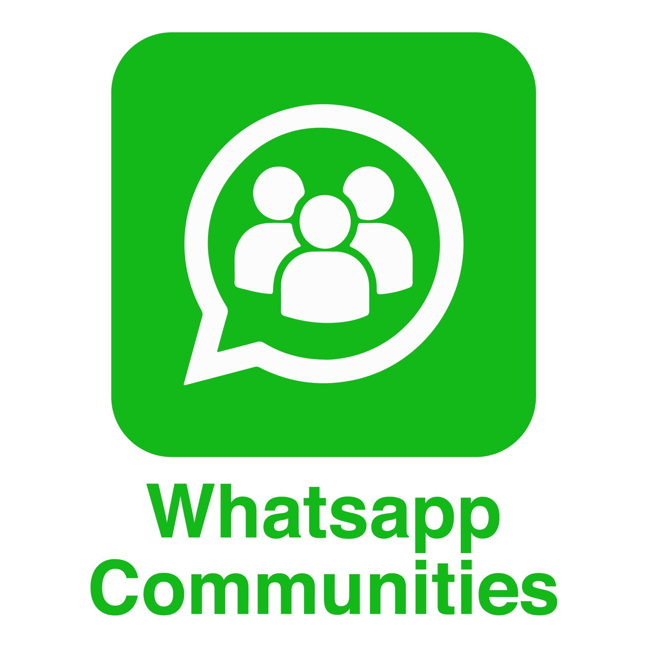 Whatsapp Communities Logo Vector