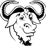 Wikipedia GNU General Public License Logo Vector