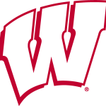 Wisconsin Badgers knockout Logo Vector