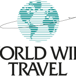 World Wide Travel Logo Vector