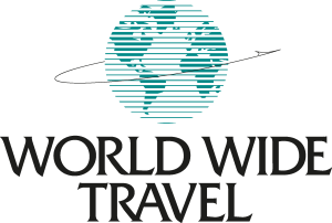 World Wide Travel Logo Vector