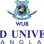 World university of Bangladesh Logo Vector