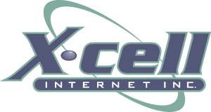 X cell Internet Logo Vector