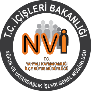 Yahyali Nufus Mudurluğu Logo Vector