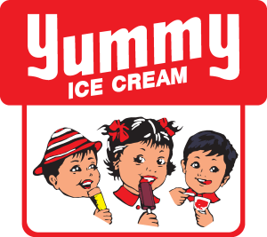 Yummy Ice Cream Logo Vector